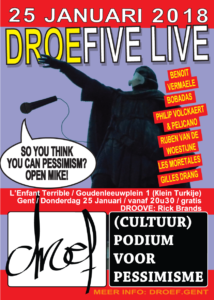 DroeFive Live poster