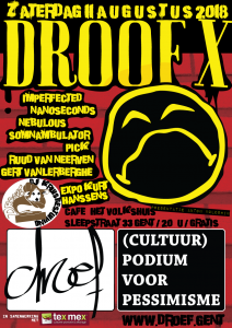 Droof X poster